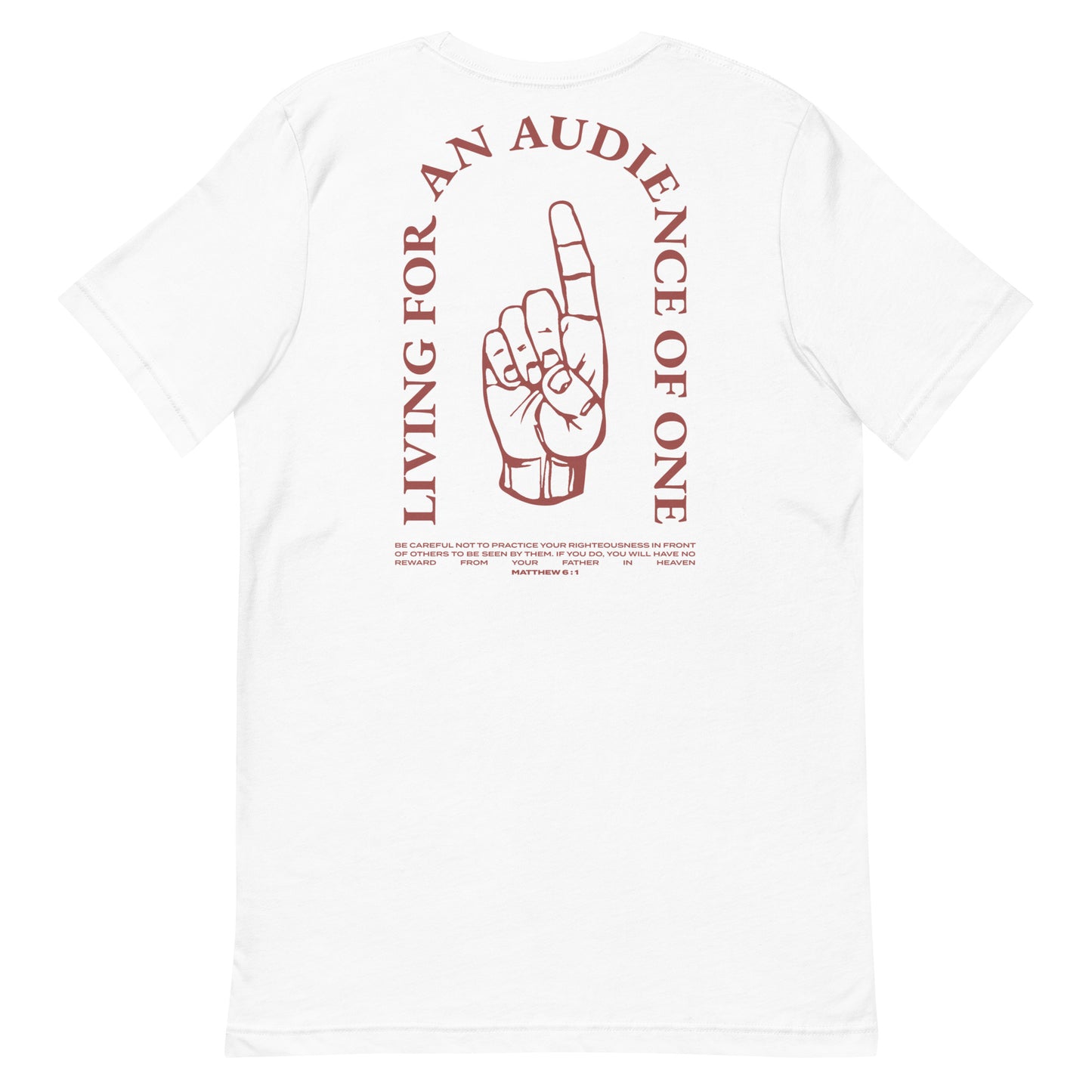 Audience Of One | Unisex t-shirt (white)