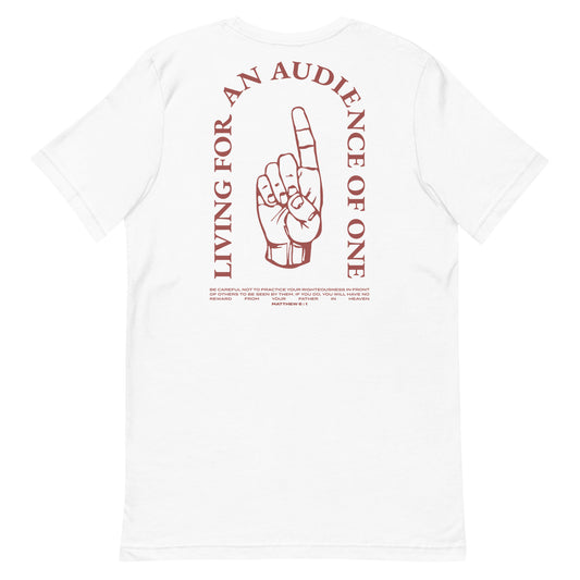 Audience Of One | Unisex t-shirt (white)