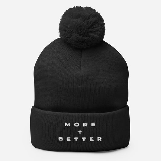More + Better Pom-Pom Beanie