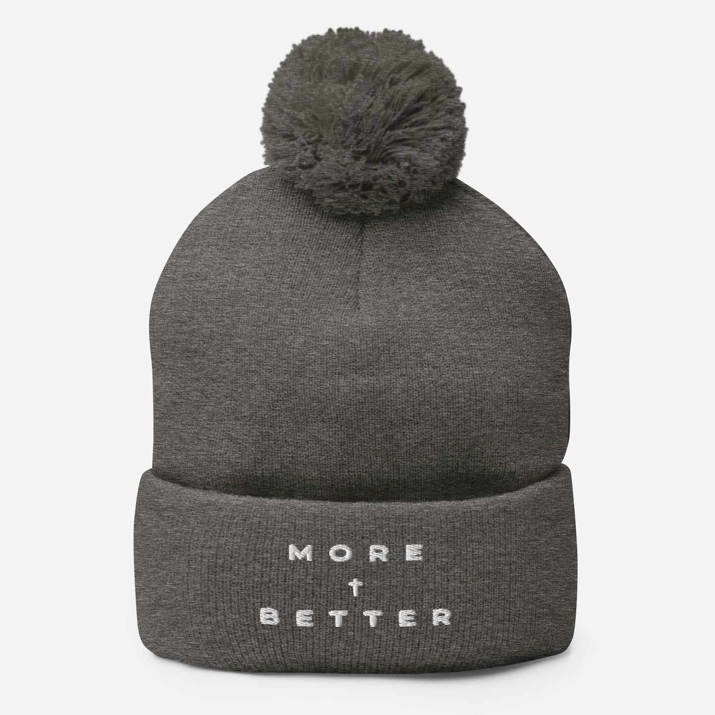 More + Better Pom-Pom Beanie