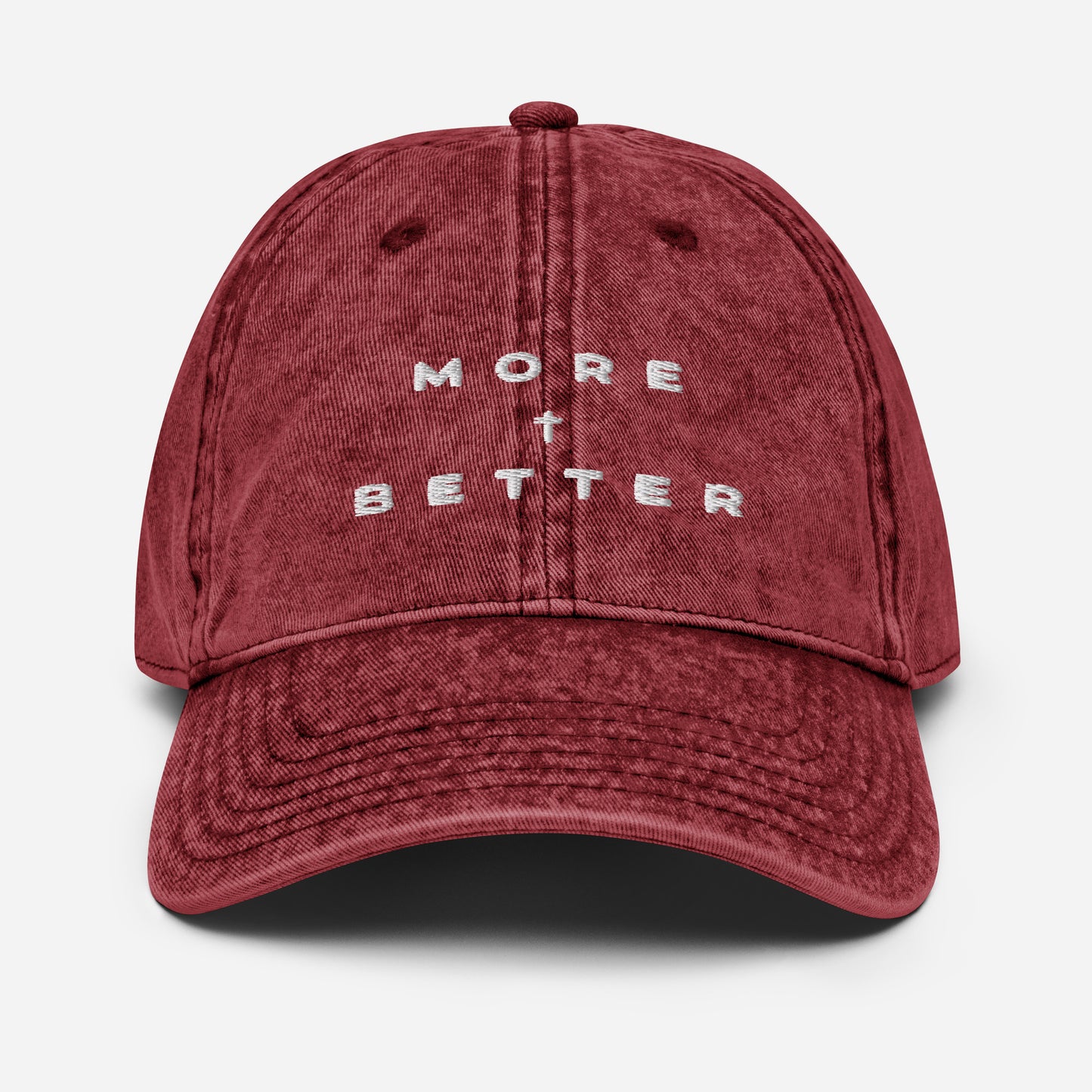More + Better Vintage Cotton Twill Cap